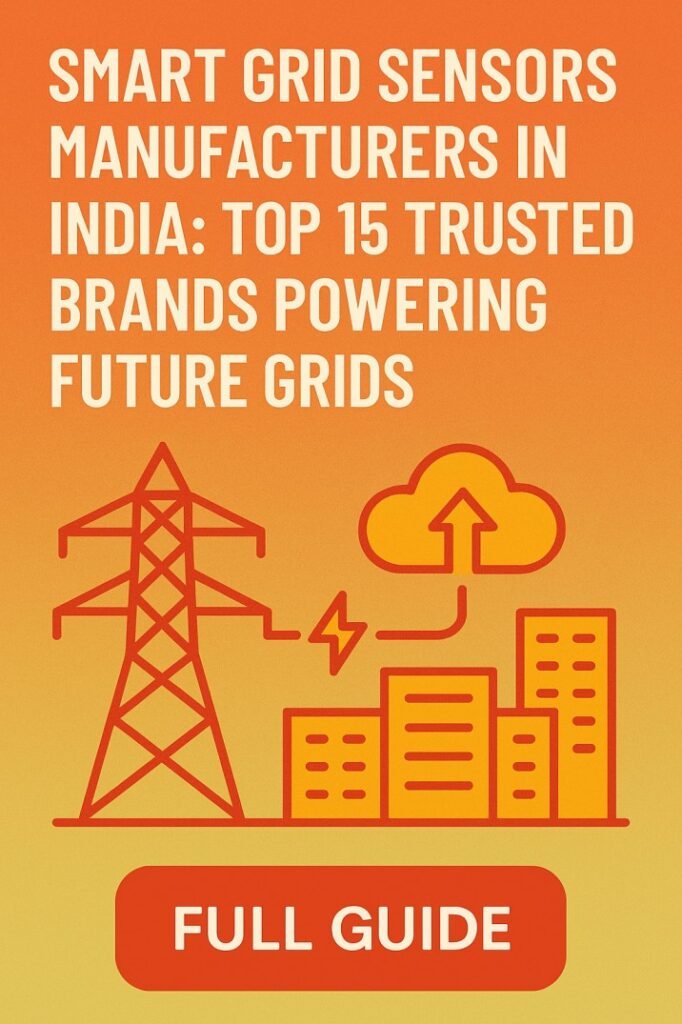 Smart Grid Sensors Manufacturers in India: Top 15 Trusted Brands Powering Future Grids 1 Smart Grid Sensors Manufacturers in India Top 15 Trusted Brands Powering Future Grids