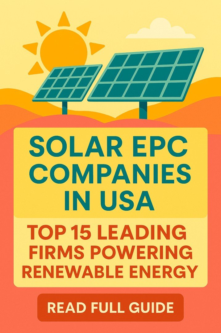 Solar EPC Companies in USA Top 15 Leading Firms Powering Renewable Energy