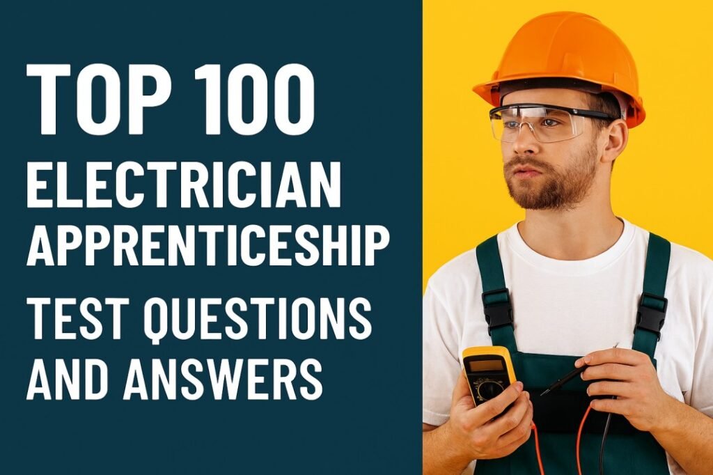 Top 100 Electrician Apprenticeship Test Questions and Answers