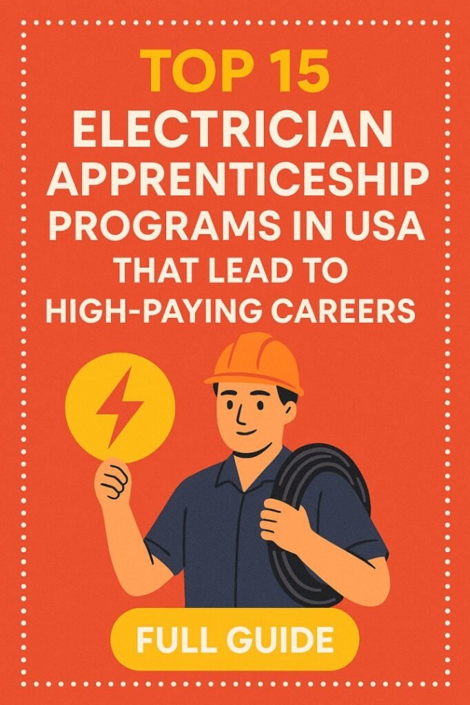 Top 15 Electrician Apprenticeship Programs in USA That Lead to High-Paying Careers