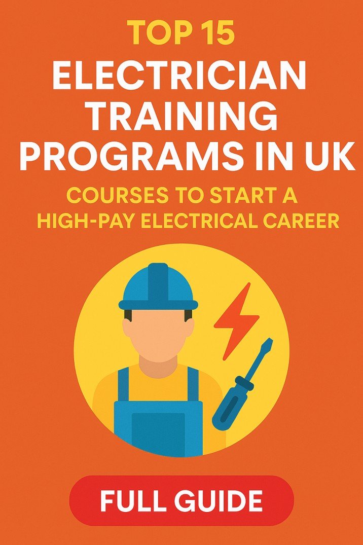 Top 15 Electrician Training Programs in UK Courses to Start a High-Pay Electrical Career