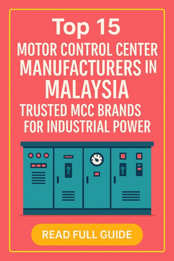 Top 15 Motor Control Center Manufacturers in Malaysia – Trusted MCC Brands for Industrial Power 11 Top 15 Motor Control Center Manufacturers in Malaysia – Trusted MCC Brands for Industrial Power