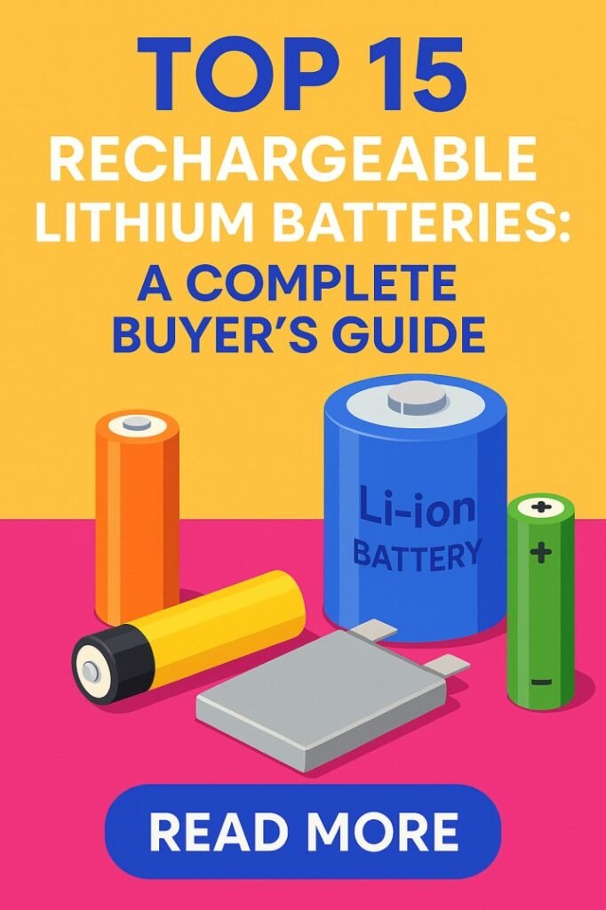 Top 15 Rechargeable Lithium Batteries: A Complete Buyer’s Guide 1 Top 15 Rechargeable Lithium Batteries A Complete Buyer’s Guide