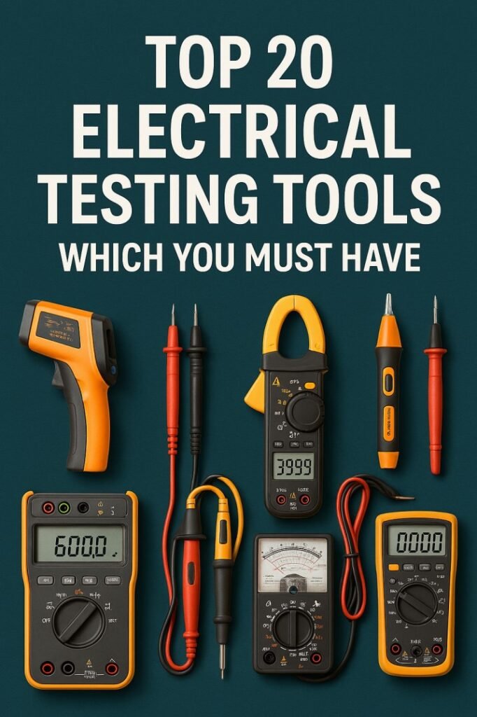 Top 20 Electrical Testing Tools Which You Must Have 1 Top 20 Electrical Testing Tools Which You Must Have