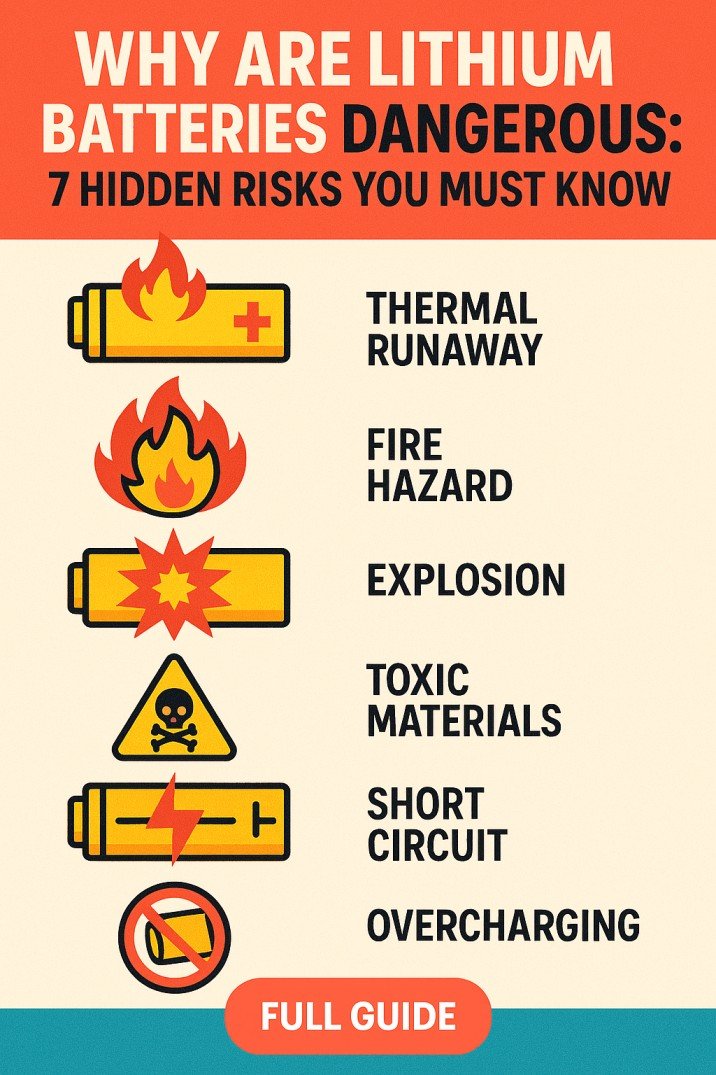 Why Are Lithium Batteries Dangerous 7 Hidden Risks You Must Know