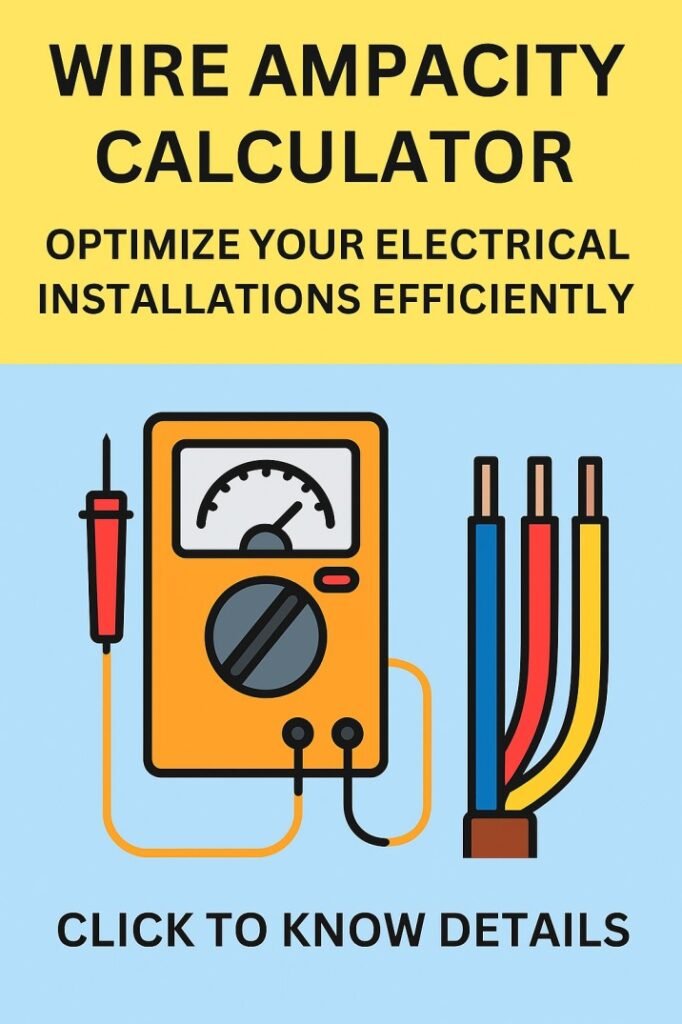 Wire Ampacity Calculator: Optimize Your Electrical Installations Efficiently 1 Wire Ampacity Calculator Optimize Your Electrical Installations Efficiently