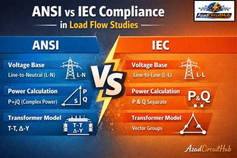 ANSI vs IEC Compliance in Load Flow Studies: Standards, Methods, and Key Differences 4 ANSI vs IEC Compliance in Load Flow Studies Standards, Methods, and Key Differences