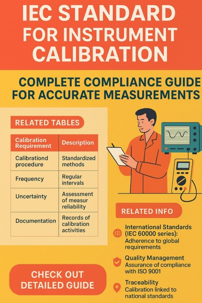 IEC Standard for Instrument Calibration Complete Compliance Guide for Accurate Measurements
