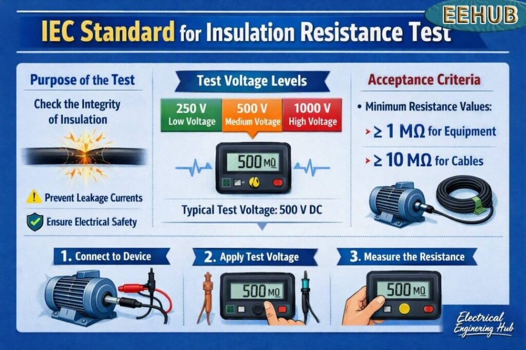 IEC Standard for Insulation Resistance Test