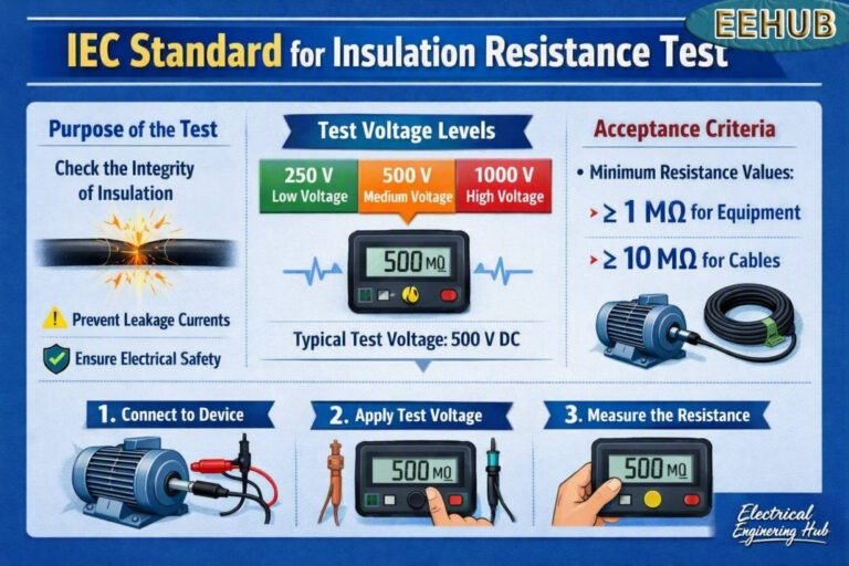 IEC Standard for Insulation Resistance Test