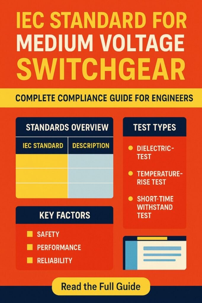 IEC Standard for Medium Voltage Switchgear Complete Compliance Guide for Engineers