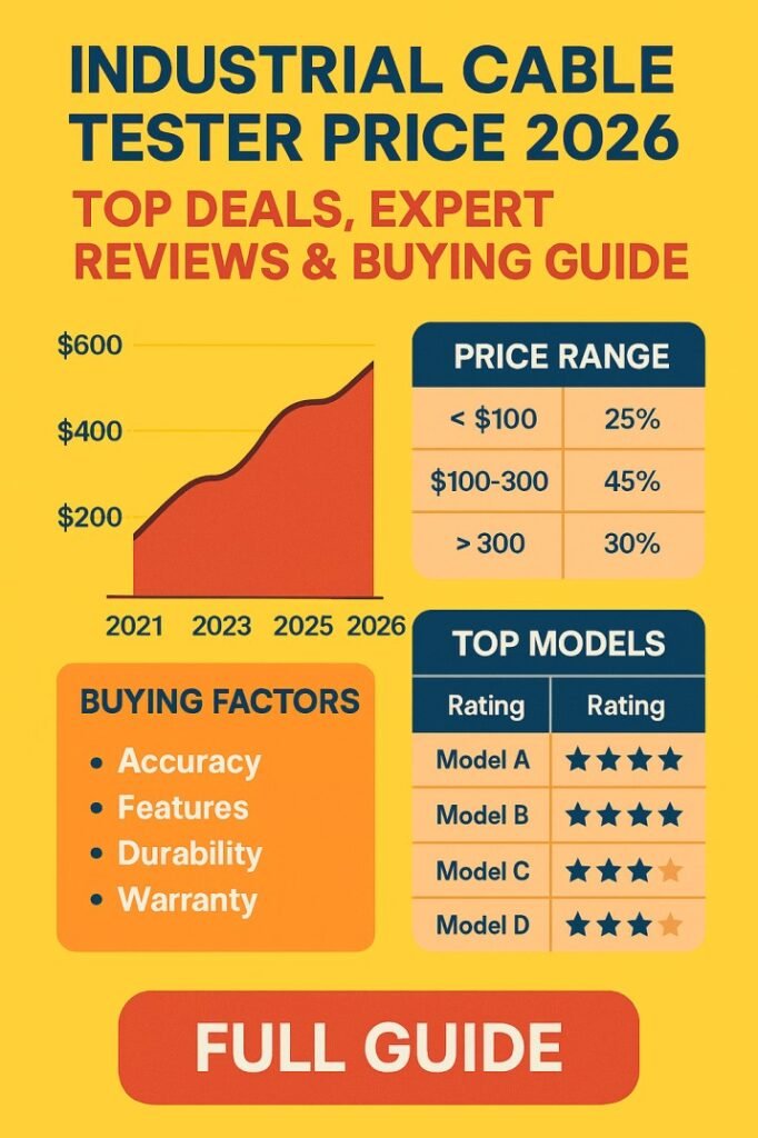 Industrial Cable Tester Price 2026 – Top Deals, Expert Reviews & Buying Guide