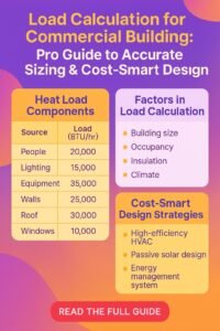 Load Calculation for Commercial Building Pro Guide to Accurate Sizing & Cost-Smart Design