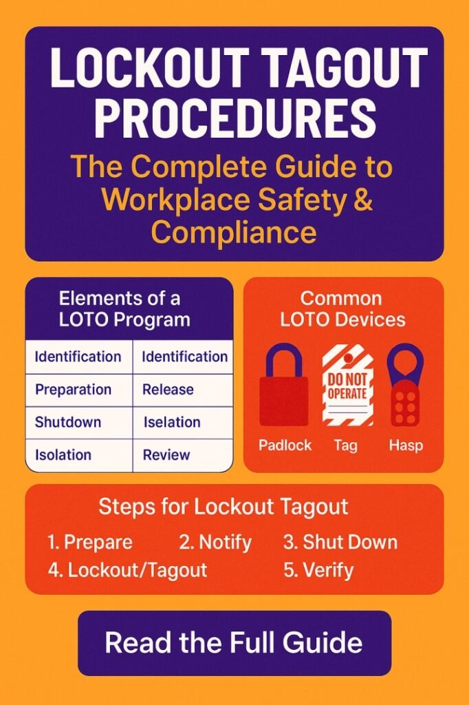 Lockout Tagout Procedures The Complete Guide to Workplace Safety & Compliance