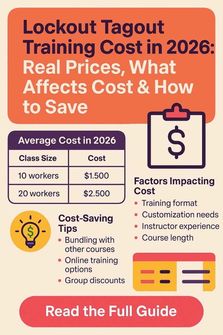 Lockout Tagout Training Cost in 2026 Real Prices, What Affects Cost & How to Save