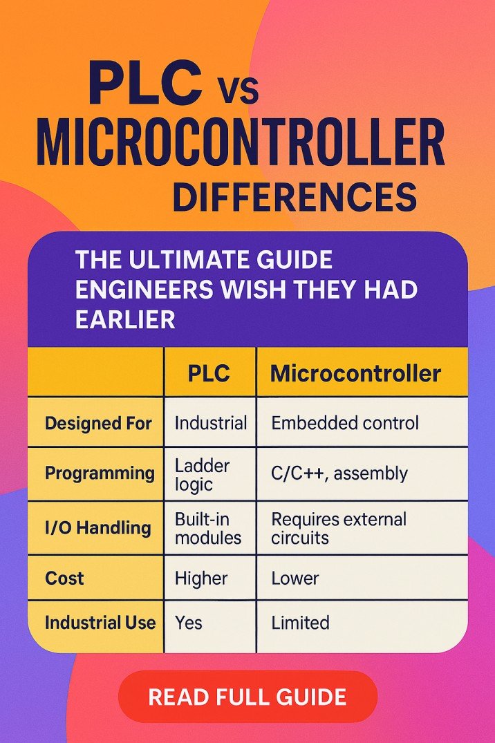 PLC vs Microcontroller Differences The Ultimate Guide Engineers Wish They Had Earlier