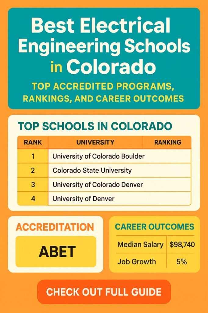 Best Electrical Engineering Schools in Colorado Top Accredited Programs, Rankings, and Career Outcomes
