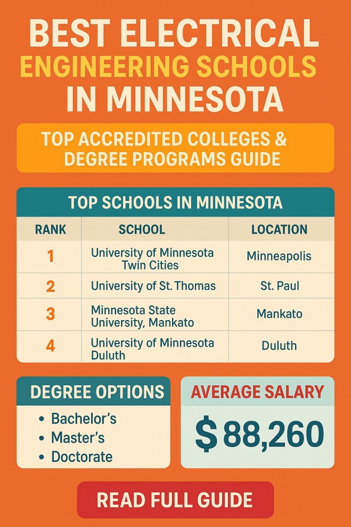 Best Electrical Engineering Schools in Minnesota – Top Accredited Colleges & Degree Programs Guide