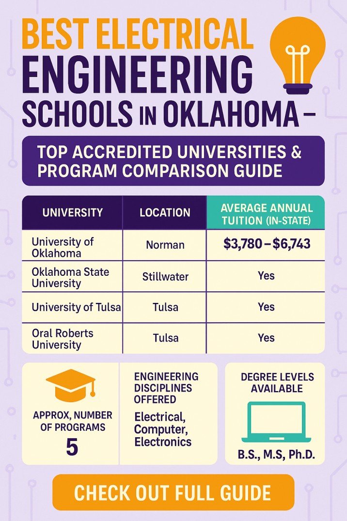 Best Electrical Engineering Schools in Oklahoma – Top Accredited Universities & Program Comparison Guide