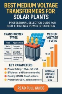 Best Medium Voltage Transformers for Solar Plants — Professional Selection Guide for High-Efficiency Power Integration