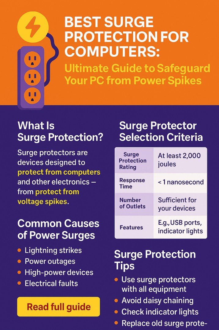 Best Surge Protection for Computers Ultimate Guide to Safeguard Your PC from Power Spikes