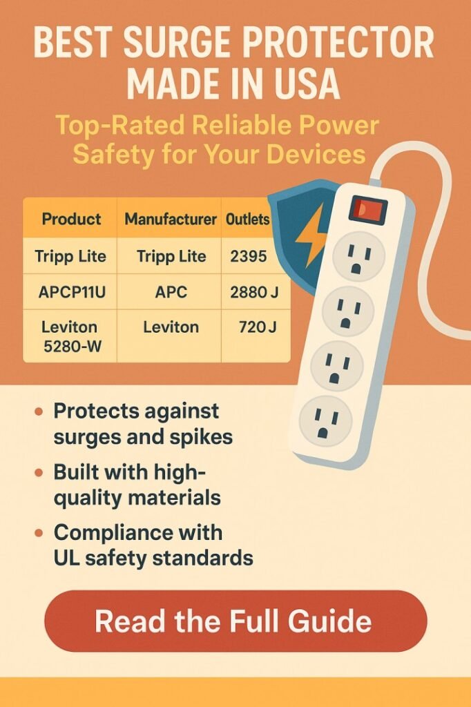 Best Surge Protector Made in USA – Top-Rated Reliable Power Safety for Your Devices 1 Best Surge Protector Made in USA – Top-Rated Reliable Power Safety for Your Devices