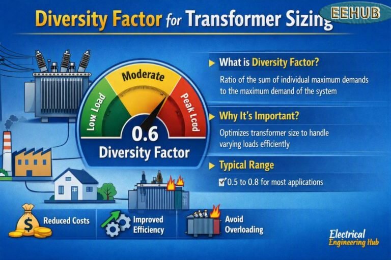 Diversity Factor for Transformer Sizing