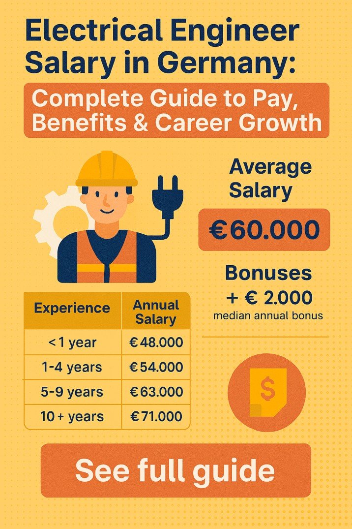 Electrical Engineer Salary in Germany Complete Guide to Pay, Benefits & Career Growth