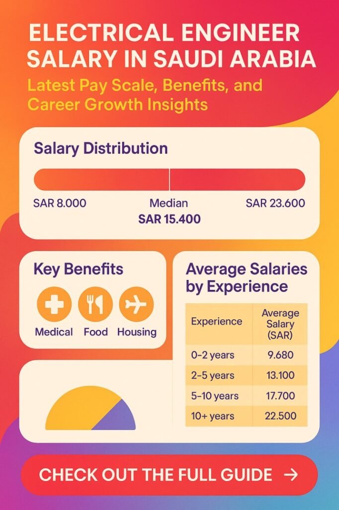 Electrical Engineer Salary in Saudi Arabia – Latest Pay Scale, Benefits, and Career Growth Insights