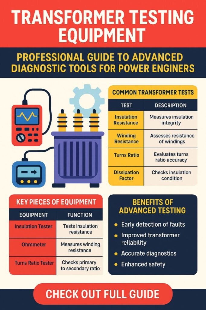 Transformer Testing Equipment – Professional Guide to Advanced Diagnostic Tools for Power Engineers