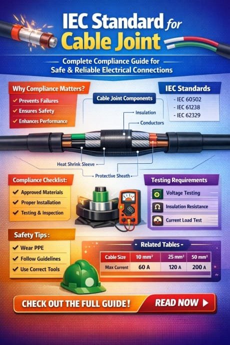 IEC Standard for Cable Joint Complete Compliance Guide for Safe & Reliable Electrical Connections