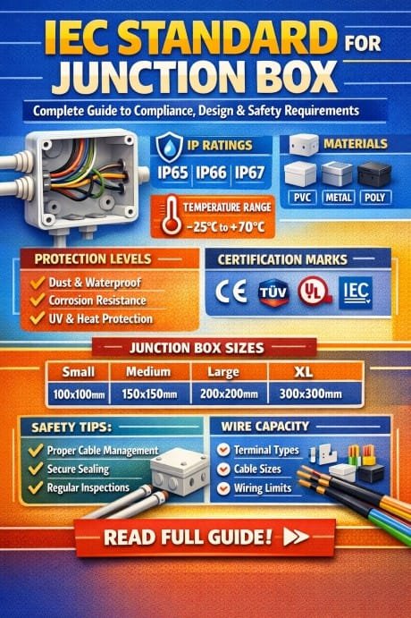 IEC Standard for Junction Box Complete Guide to Compliance, Design & Safety Requirements