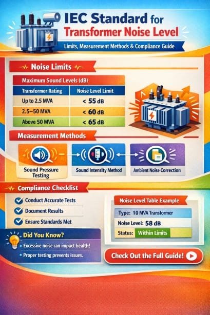 IEC Standard for Transformer Noise Level – Limits, Measurement Methods and Compliance Guide