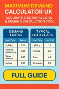 Home 24 Maximum Demand Calculator UK – Accurate Electrical Load & Demand Calculation Tool