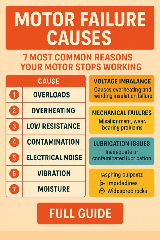 Motor Failure Causes 7 Most Common Reasons Your Motor Stops Working