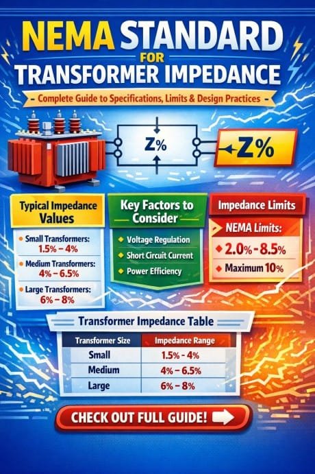 NEMA Standard for Transformer Impedance: Complete Guide to Specifications, Limits & Design Practices 1 NEMA Standard for Transformer Impedance Complete Guide to Specifications, Limits & Design Practices
