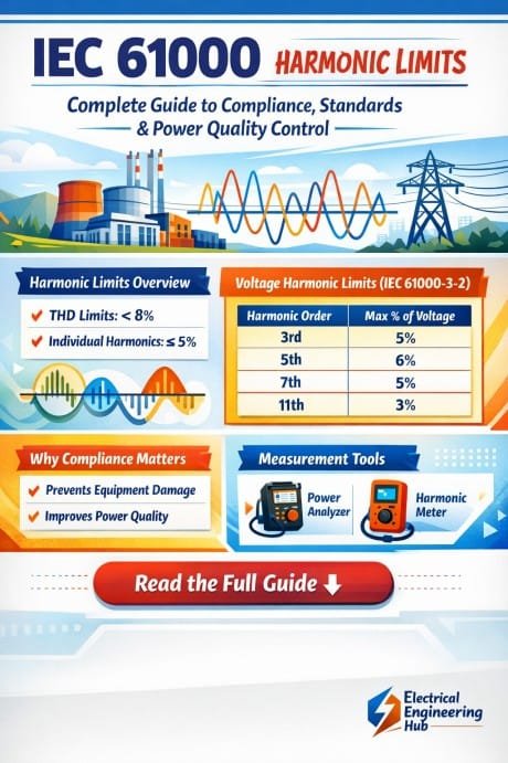 IEC 61000 Harmonic Limits: Complete Guide to Compliance, Standards & Power Quality Control 1 IEC 61000 Harmonic Limits Complete Guide to Compliance, Standards & Power Quality Control