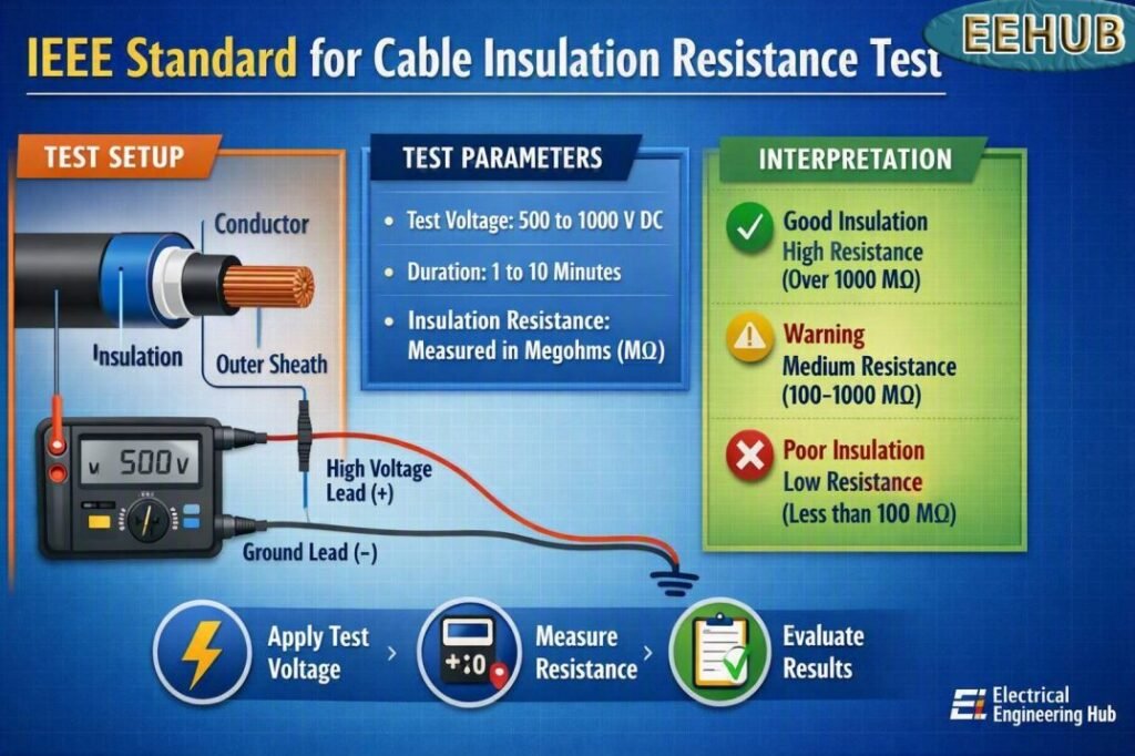 IEEE Standard for Cable Insulation Resistance Test 1 IEEE Standard for Cable Insulation Resistance Test