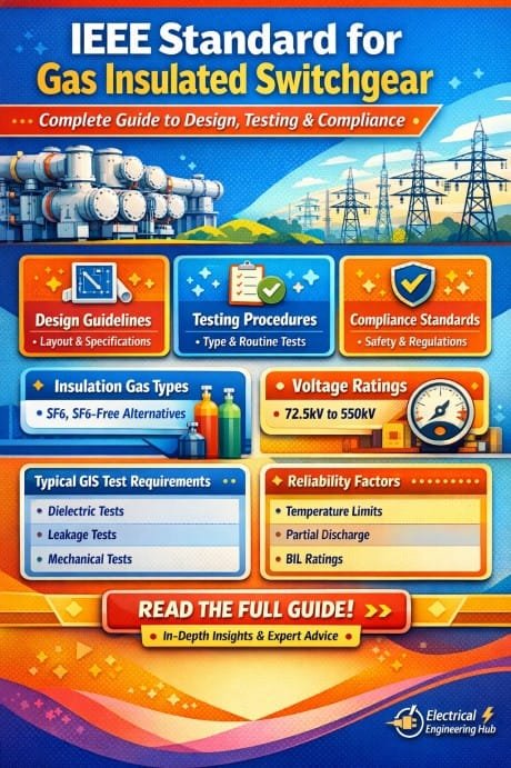 IEEE Standard for Gas Insulated Switchgear Complete Guide to Design, Testing & Compliance