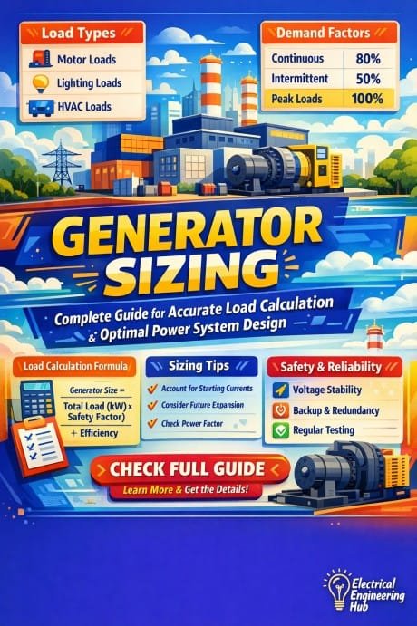 IEEE Standard for Generator Sizing Complete Guide for Accurate Load Calculation & Optimal Power System Design