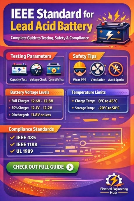 IEEE Standard for Lead Acid Battery Complete Guide to Testing, Safety & Compliance