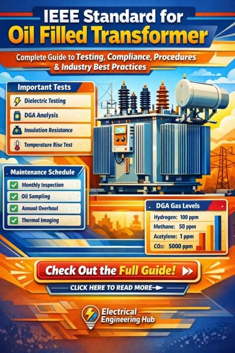 IEEE Standard for Oil Filled Transformer Complete Guide to Testing, Compliance, Procedures and Industry Best Practices