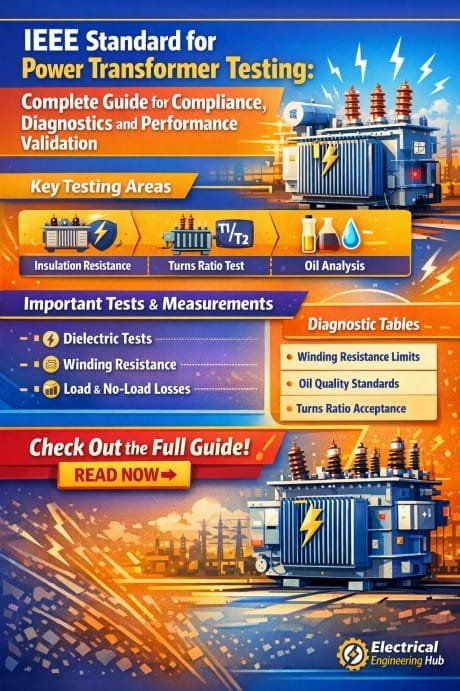 IEEE Standard for Power Transformer Testing Complete Guide for Compliance, Diagnostics and Performance Validation
