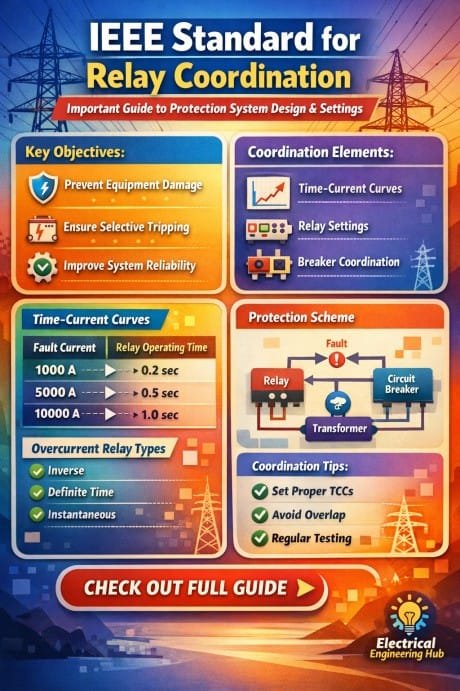 IEEE Standard for Relay Coordination Important Guide to Protection System Design & Settings