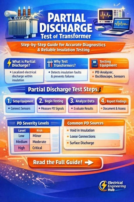 Partial Discharge Test of Transformer Step-by-Step Guide for Accurate Diagnostics & Reliable Insulation Testing