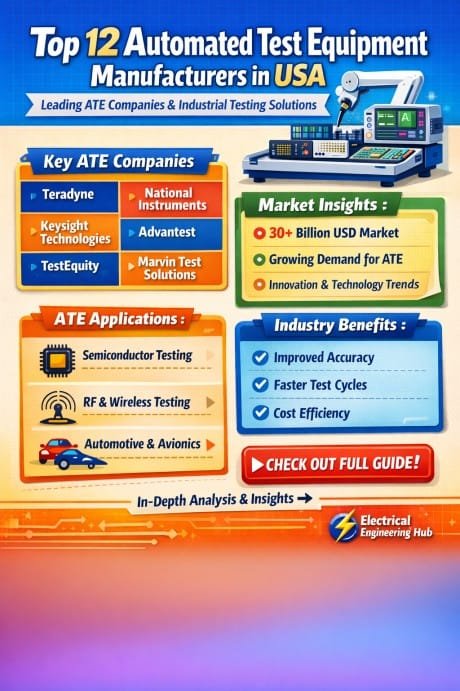 Top 12 Automated Test Equipment Manufacturers in USA  Leading ATE Companies & Industrial Testing Solutions