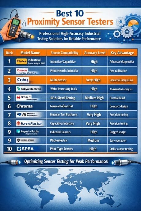 Best 10 Proximity Sensor Testers Professional High-Accuracy Industrial Testing Solutions for Reliable Performance