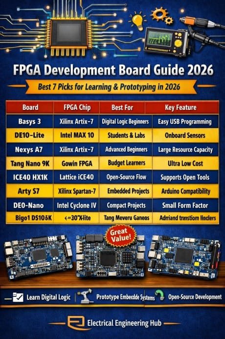 Best FPGA Development Board For Beginners Top 7 Picks for Learning & Prototyping in 2026