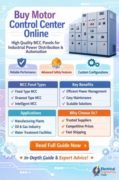 Buy Motor Control Center Online – High Quality MCC Panels for Industrial Power Distribution & Automation 11 Buy Motor Control Center Online – High Quality MCC Panels for Industrial Power Distribution & Automation