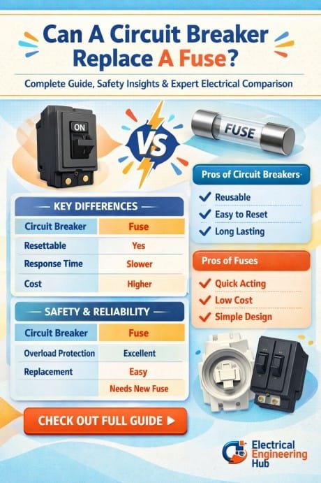 Can A Circuit Breaker Replace A Fuse Complete Guide, Safety Insights & Expert Electrical Comparison